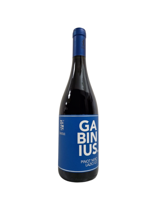 Bottiglia Gabinius, Pinot Nero Lazio IGT.